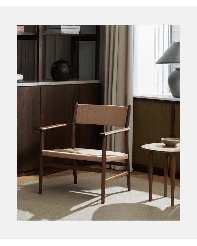 ARV Lounge Chair Fumed Oak Oiled